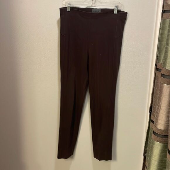 OSKA woman brown eleastic waist slacks - Picture 1 of 12